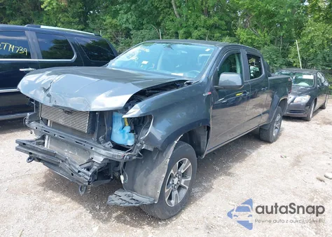 2016 Chevrolet Colorado Z71 из США, поврежденный, VIN 1GCPTDE19G1224760